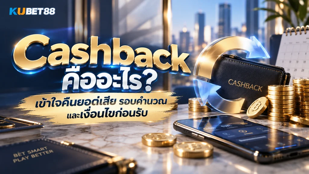 Cashback คืออะไร เข้าใจคืนยอดเสีย รอบคำนวณ และเงื่อนไขก่อน